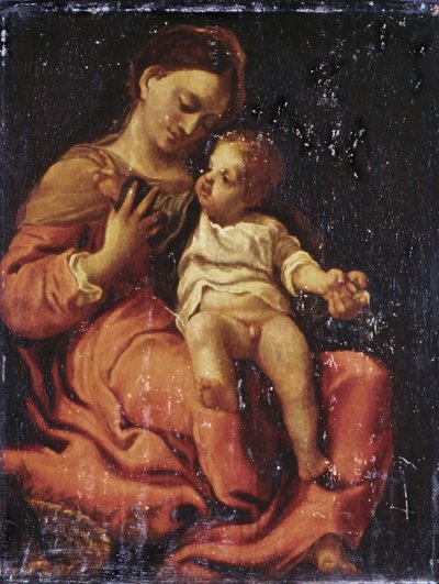 Madonna con Bambino da Antonio da Correggio